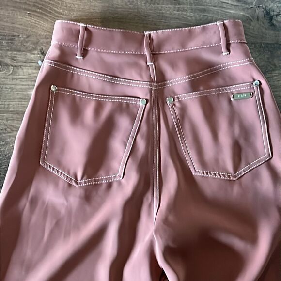 Et Ochs Oliver wide leg pants in clay - Picture 11 of 12